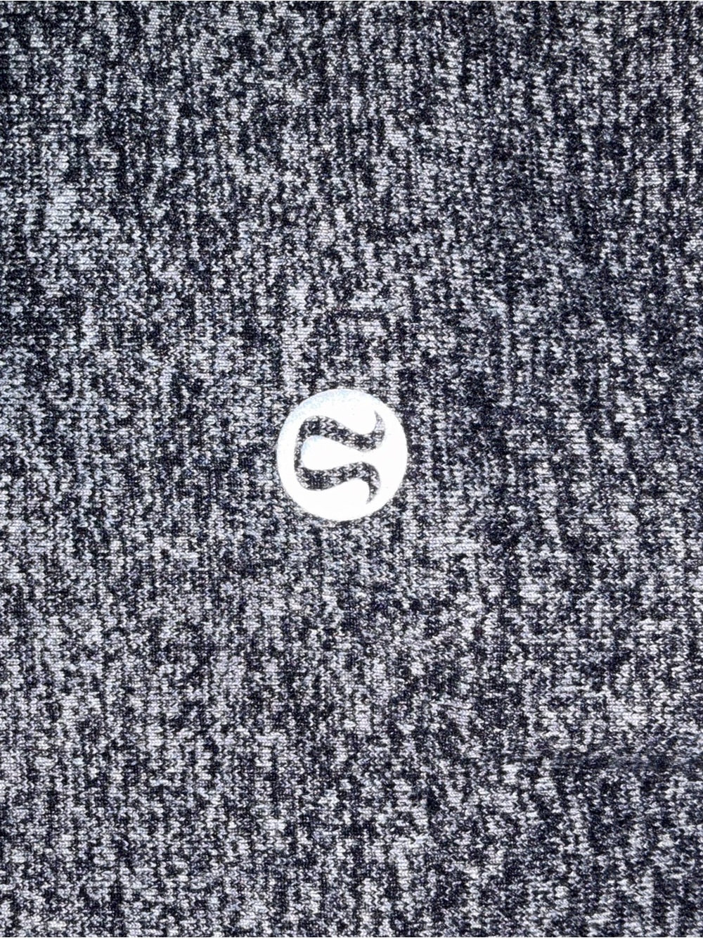 lululemon Heathered Charcoal Logo leggings